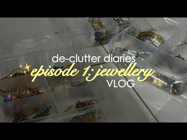 *VLOG* organising my space: episode 1 ️| Jewellery |  Rashi Shrivastava