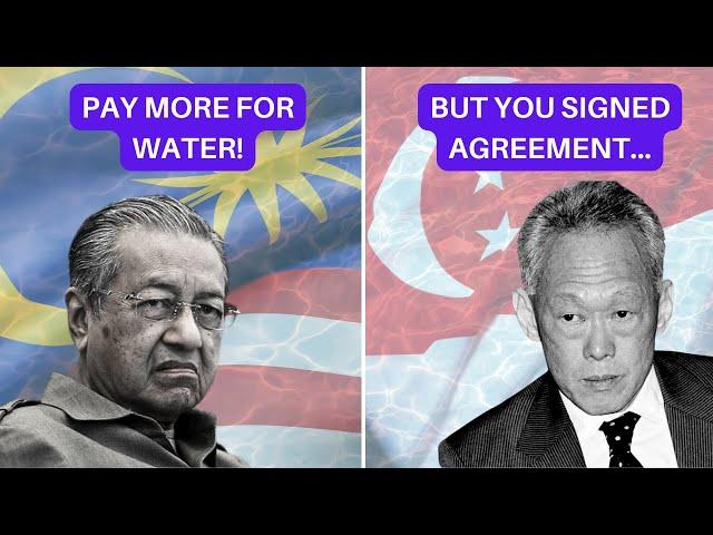 Why Singapore and Malaysia ARGUED Over Money And Water