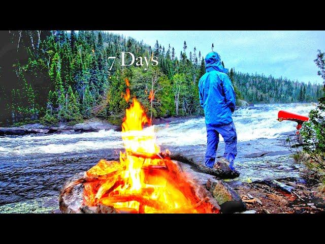 7 Day's Camping & Fishing Lake Superior's Remote North Shore Wilderness WILD TROUT Catch & Cook