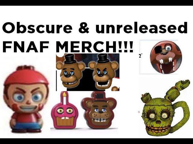 The Most OBSCURE FNAF MERCH (Part 1) | Five Nights at Freddy's