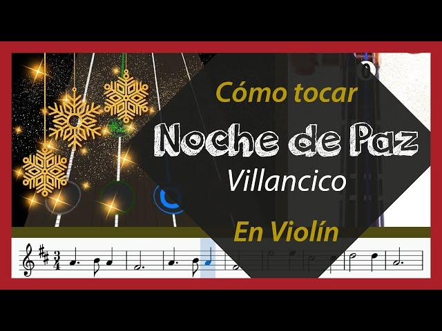 Cómo tocar "Noche de Paz" en Violin | Play along