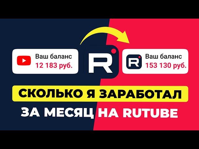 Rutube монетизация. Сколько я заработал на Рутубе.