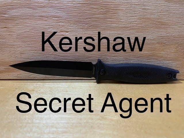 [96] Kershaw Secret Agent Boot Knife Review