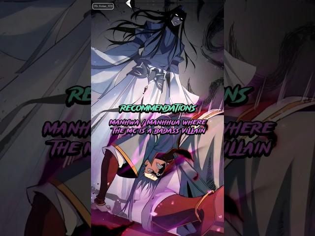 Manhwa/Manhua Where the MC is A Badass Villain #manhwa #manhua #webtoon #manhwarecommendation