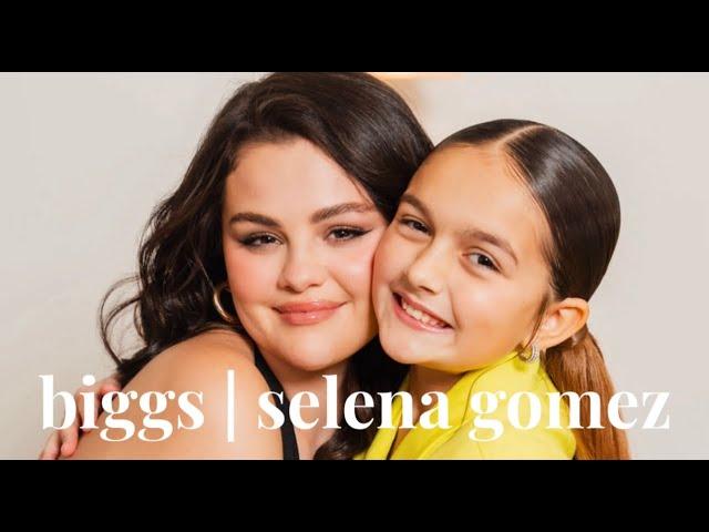 BIGGS | SELENA GOMEZ  | Talks mental health, growing up in the spotlight and inspiration