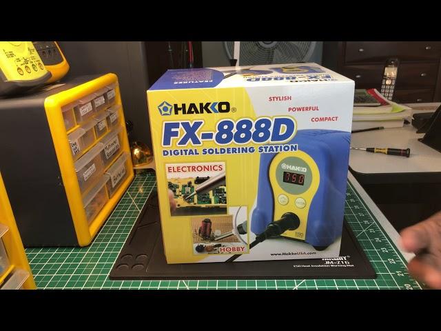  HAKKO FX-888D Digital Soldering Station (Temperature Test )