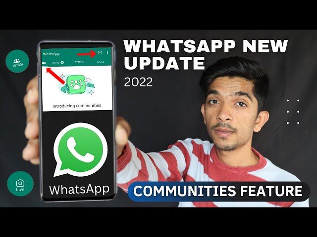 Whatsapp New Update | Whatsapp Communities Feature 2022