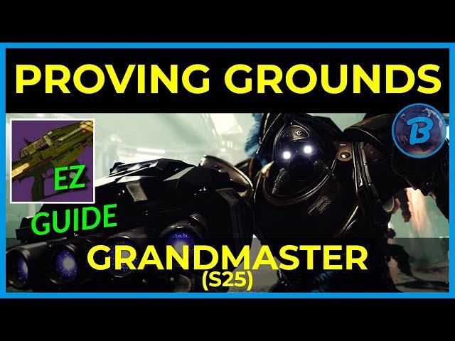 Proving Grounds - Grandmaster Nightfall Guide (Platinum Rewards)