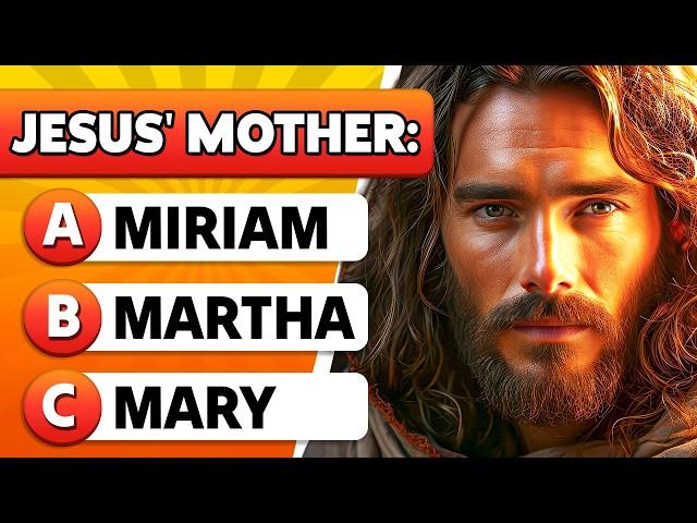 Can You Pass This Jesus Bible Quiz? | The Ultimate Bible Quiz 