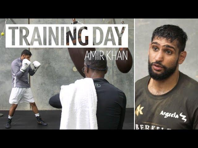 Training Day: Amir Khan prepares for Terence Crawford