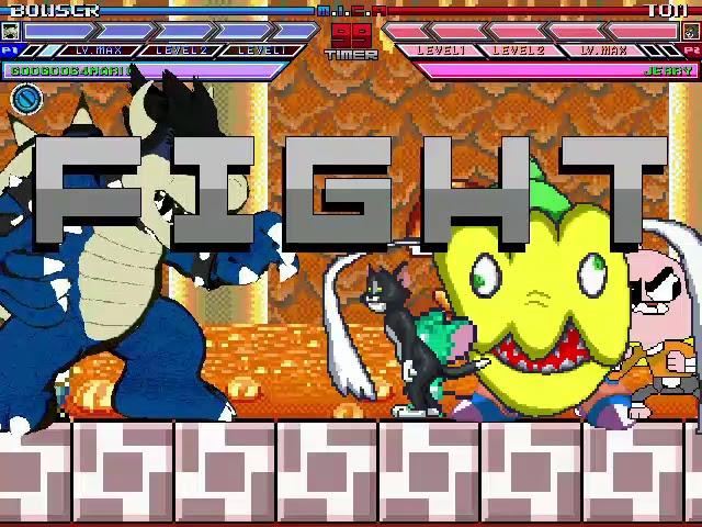 MUGEN Fight - Team SP The Dude vs. Team Minh trung fan tom and jerry