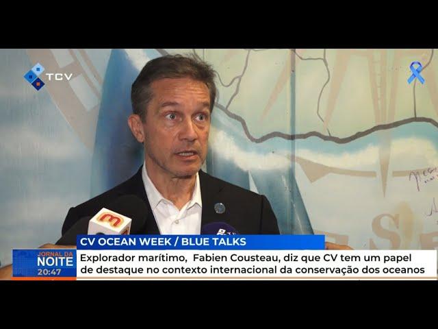 Explorador marítimo, Fabien Cousteau, diz que CV tem um papel de destaque no contexto internacional