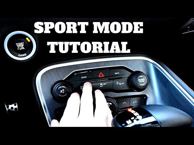 Dodge Challenger ScatPack: Sport Mode Explained