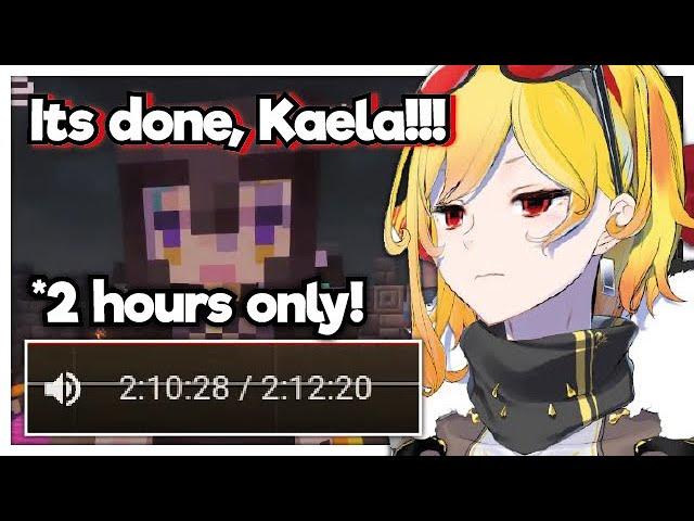 Kaela sad when ID GIRLS wants her to end EARLY !