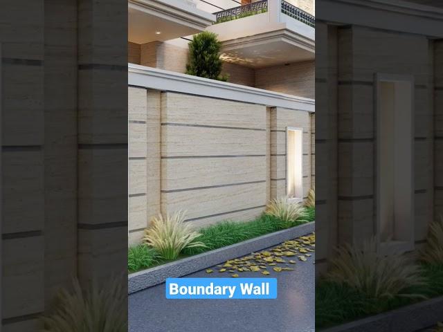 Boundary Wall Designs !! Boundary !! Wall Design !! n.j.StudioMoradabad !! #ytshorts !! #shorts