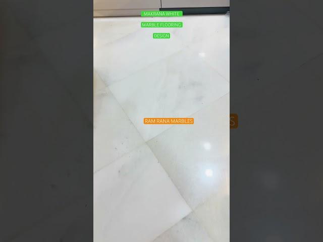 Makrana white marble flooring design. #whitemarbleflooring. #chakdungrimarble #marble #tiles