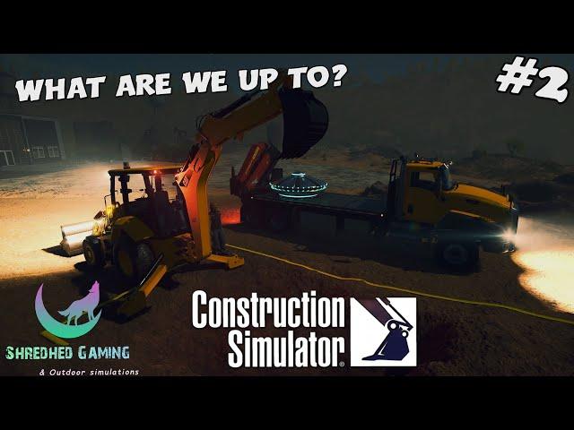 What are we up to at this time of night? | Construction Simulator PS5