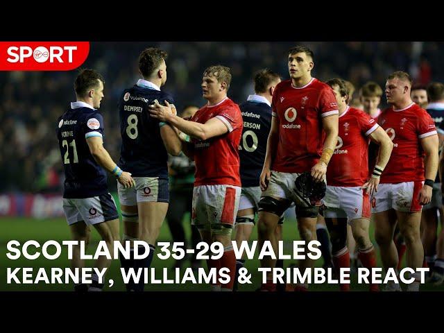 Scotland 35-29 Wales | Full-time scenes and reaction