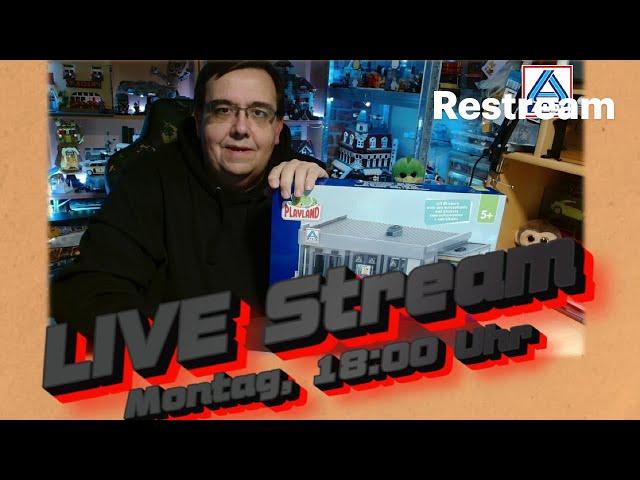 Das Klemmbaustein Zimmer Live - 18.11.2024 - 18 Uhr - Heute mach ich mir ein ALDI!