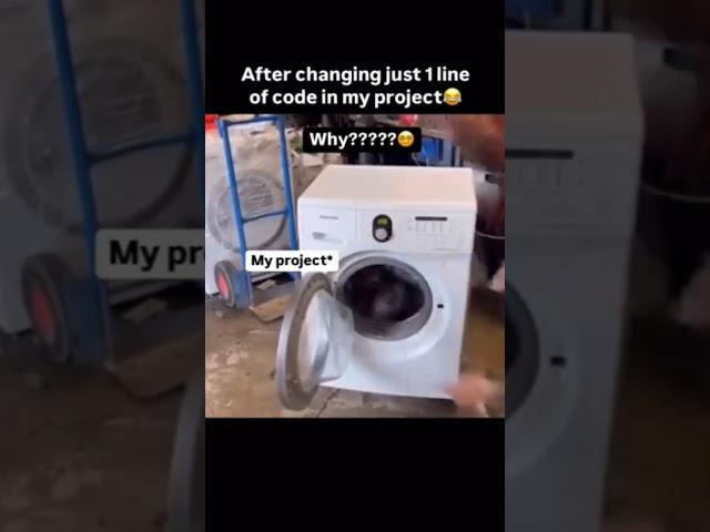 Changed ONE Line of Code… Everything Broke  #devlife