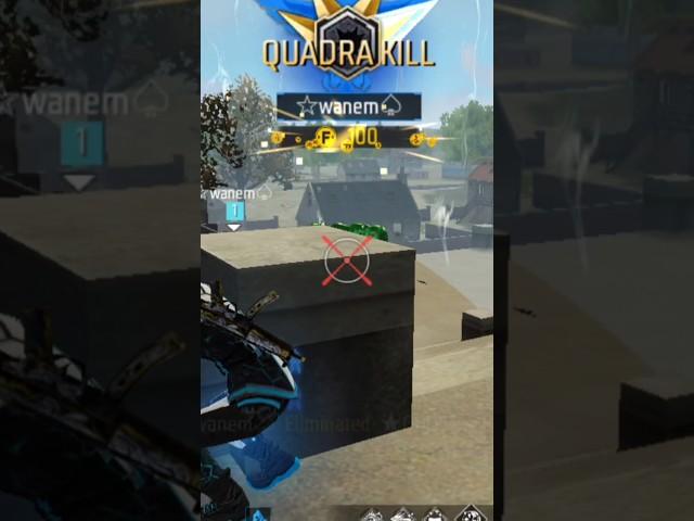 Quadra kill ️️#freefire #khemu #gaming