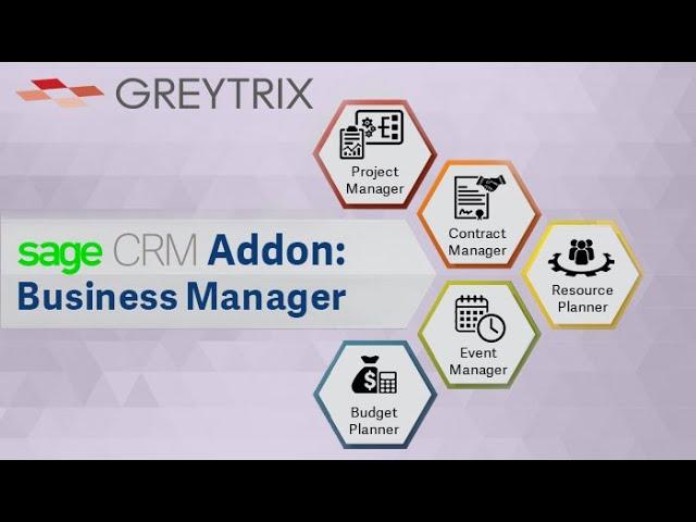 Sage CRM Add-on: Greytrix Business Manager