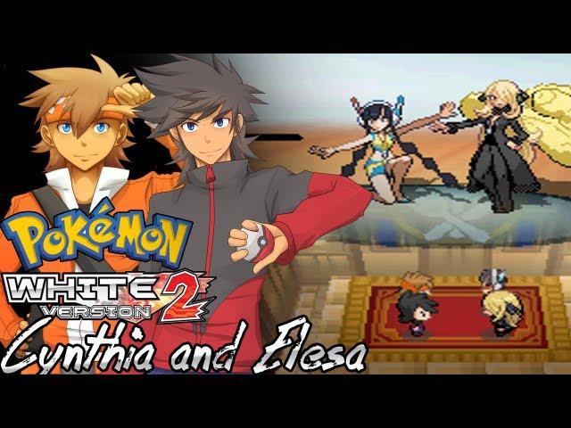 Pokemon White 2 Hack: Vs. Cynthia and Elesa