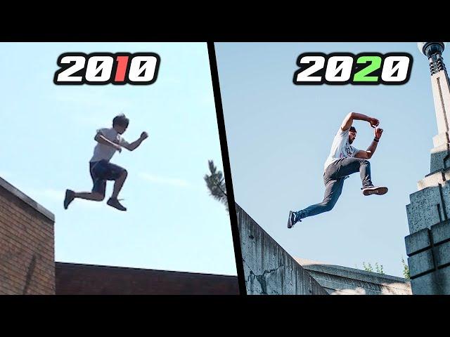 Best Parkour of 2010 vs 2020