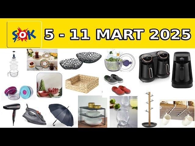 ŞOK MARKET 5 MART - 11 MART 2025 | ŞOK İNDİRİMLERİ | KADINLAR GÜNÜNE ÖZEL | ŞOK AKTÜEL ÜRÜNLER