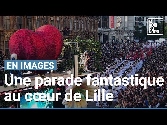 Lille 3000 : revivez la magie de la parade Utopia au cœur du défilé