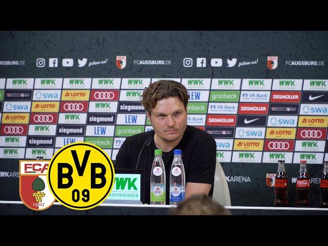 "It was a really good performance!" | PK with Edin Terzic | FC Augsburg - BVB 0:3
