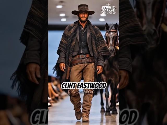 12 Hollywood Stars Rule the AI Runway! Part:4  #marlonbrando #clinteastwood #paulwalker #actor
