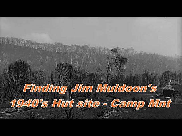Finding gold fossicker Jim Muldoon's 1940's Hut - Camp Mnt.