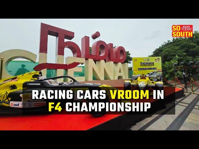 Watch: Racing Cars Vroom In F4 Night Street Race In Chennai | SoSouth