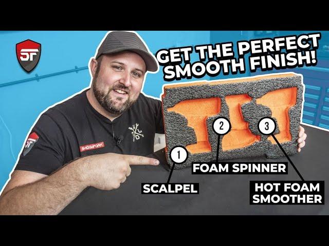 How to Get a Smooth Bottom on your Foam Insert!