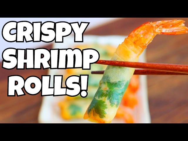 Ultimate Firecracker Shrimp Rolls with Cilantro by CiCi Li