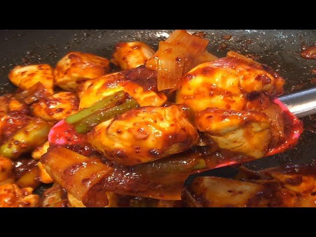 쉬운 닭가슴살요리엄마표요리[닭가슴살닭갈비] / Mom's Cooking[Dak-galbi with chicken breast]