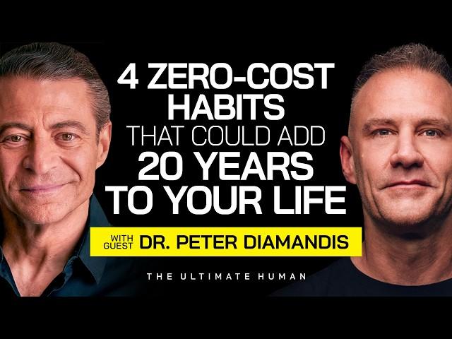 Dr. Peter Diamandis: Future of Health - Stem Cells, Blood Filtration, & AI | Ultimate Human| Ep. 123