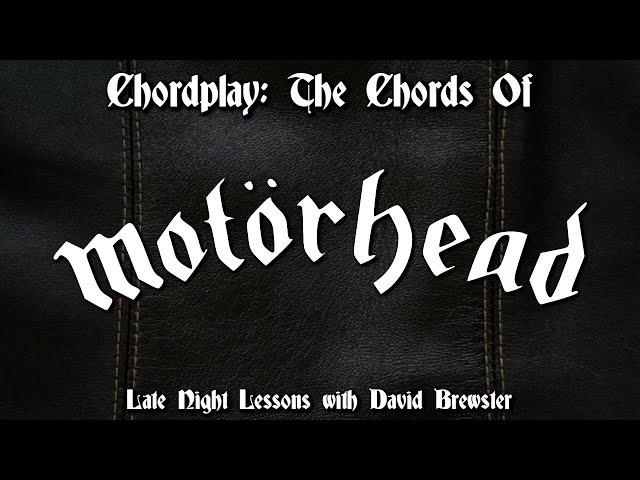 Chordplay - The Chords Of Motörhead