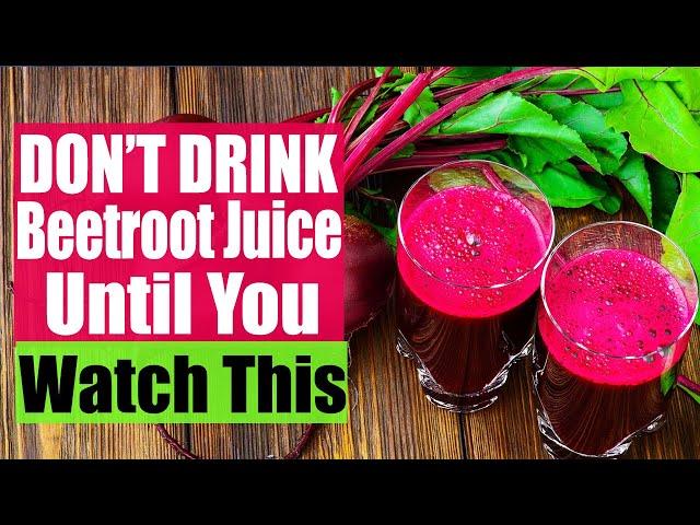 What Happens When You Drink Beetroot Juice Every Day? Pros and Cons