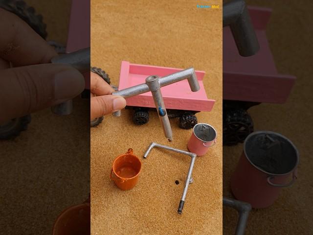 Mini tractor project mini motor water pump science project video
