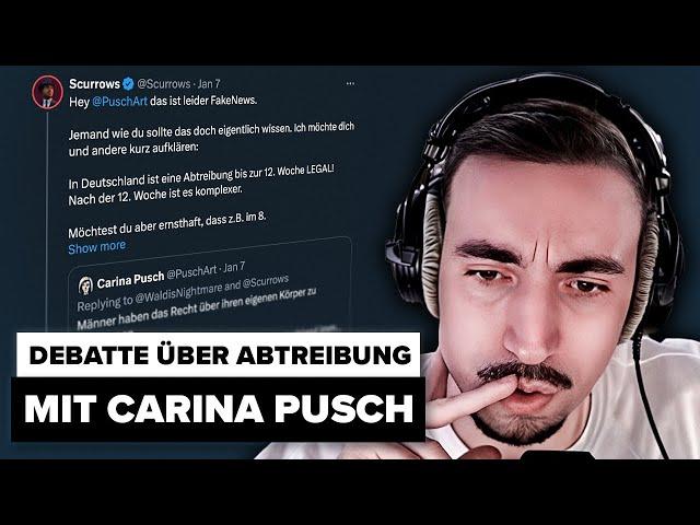 Debatte mit Carina Pusch über Abtreibung 