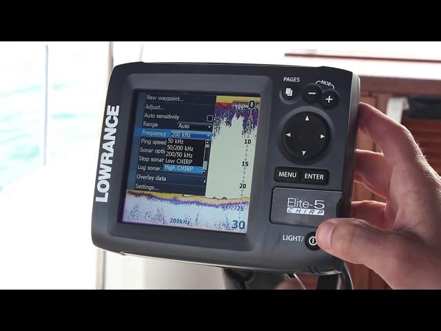 Lowrance Elite CHIRP Sonar Series Overview