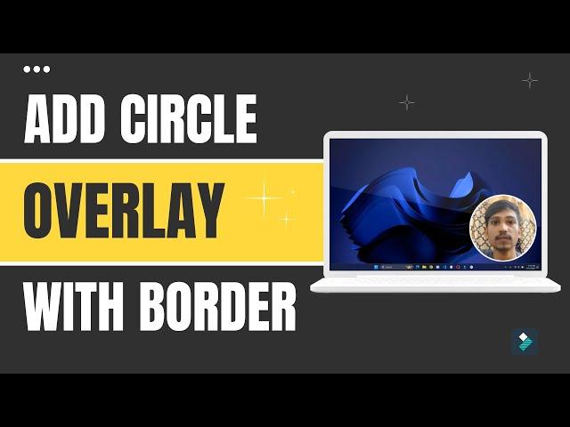 How To Add Circle Overlay With Border In Filmora | Tricky4you