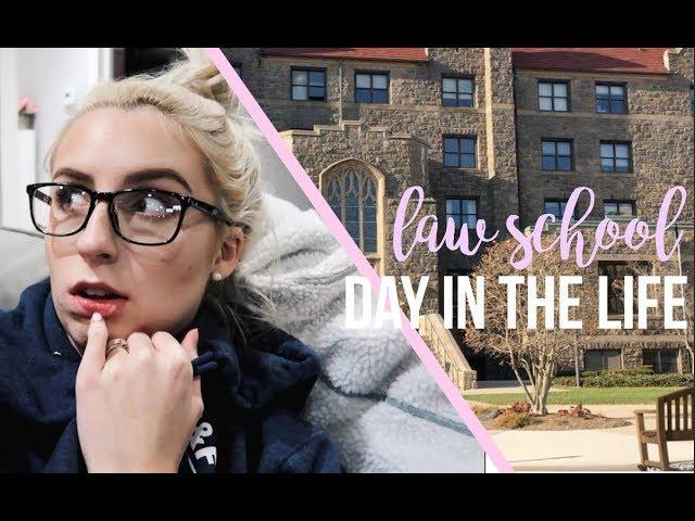 DAY IN THE LIFE AT AMERICAN LAW SCHOOL | Law School Vlog 18