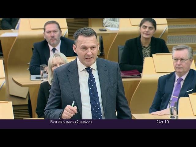 First Minister's Questions - 10 October 2024