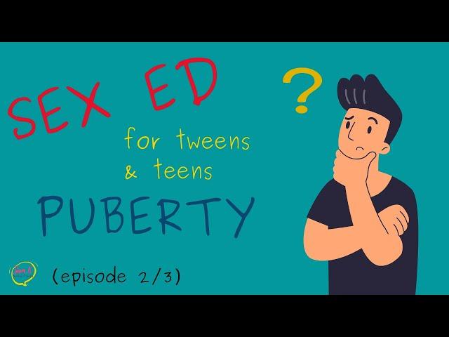 Puberty Stages for Boys and Girls Puberty Animation Explainer Video, Episode 2/3