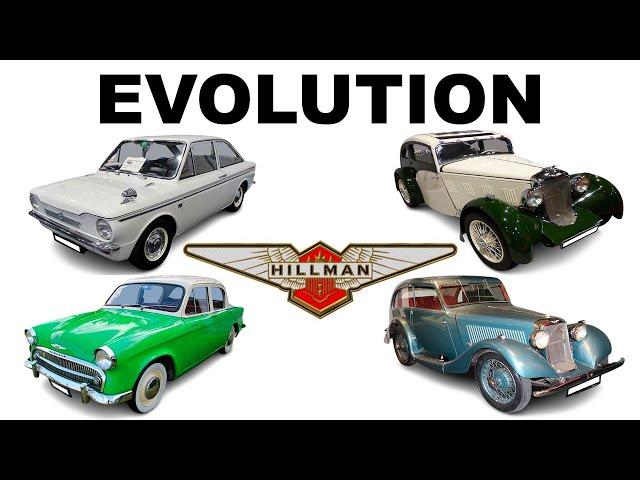 Evolution of Hillman cars