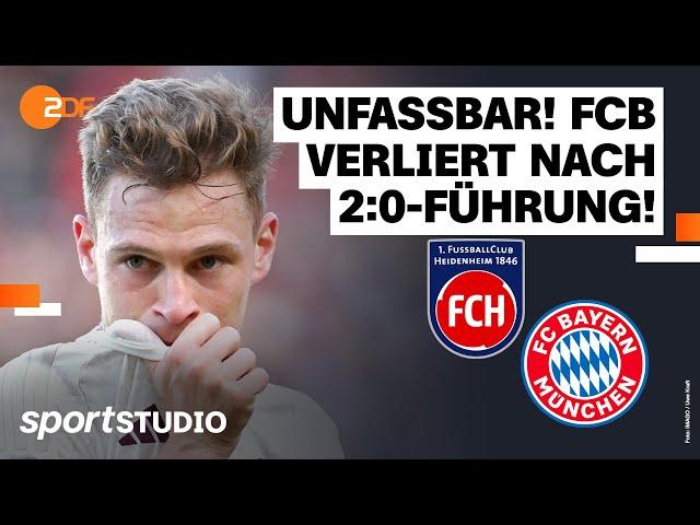 1. FC Heidenheim – FC Bayern München | Bundesliga, 28. Spieltag Saison 2023/24 | sportstudio