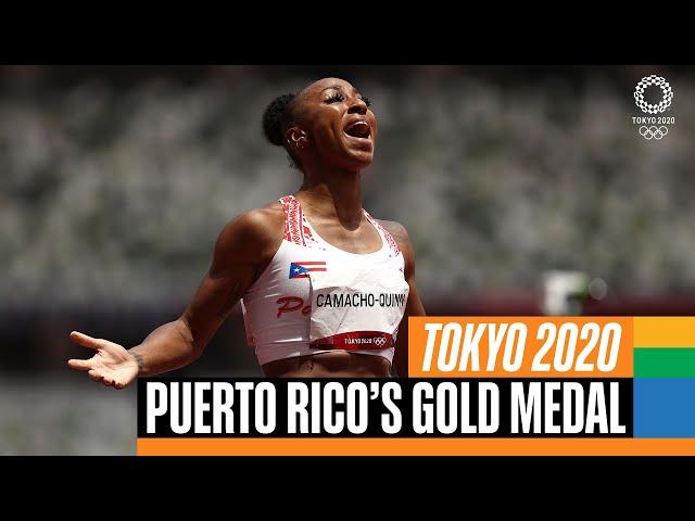   Puerto Rico's gold medal moment at #Tokyo2020 | Anthems